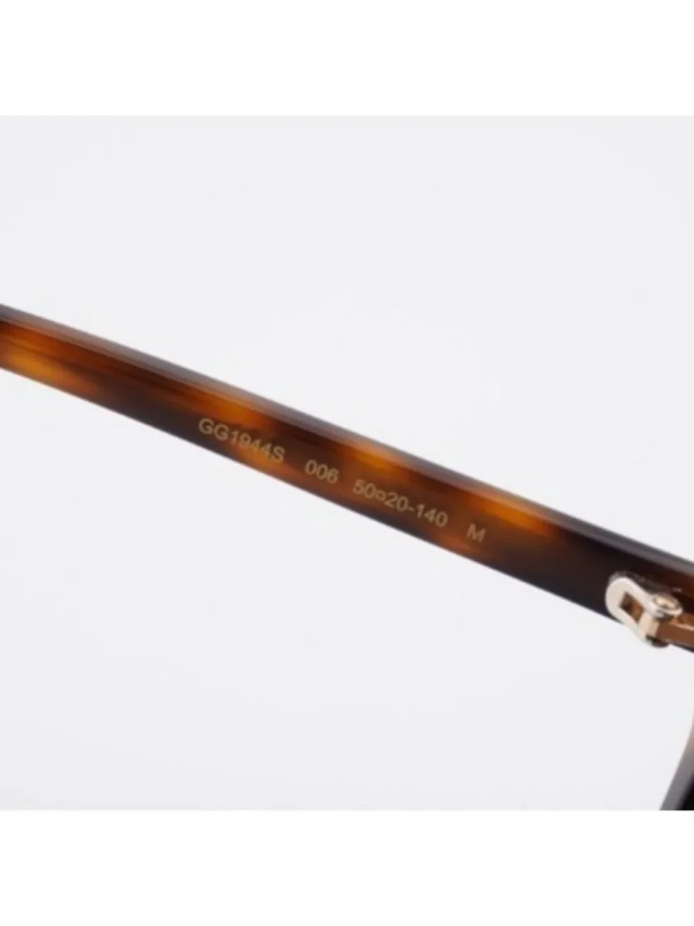 Gucci GG1944S 006 Sunglasses Havana Rectangle Frame, Brown Lenses